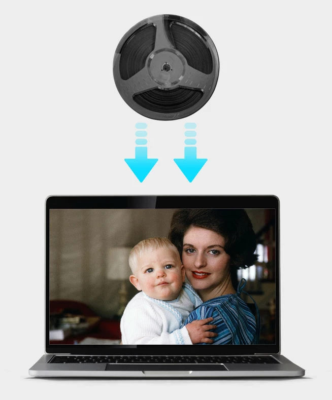 Convert 8mm Film to Digital Service